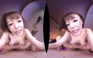 Japanese naughty spinner VR crazy porn clip